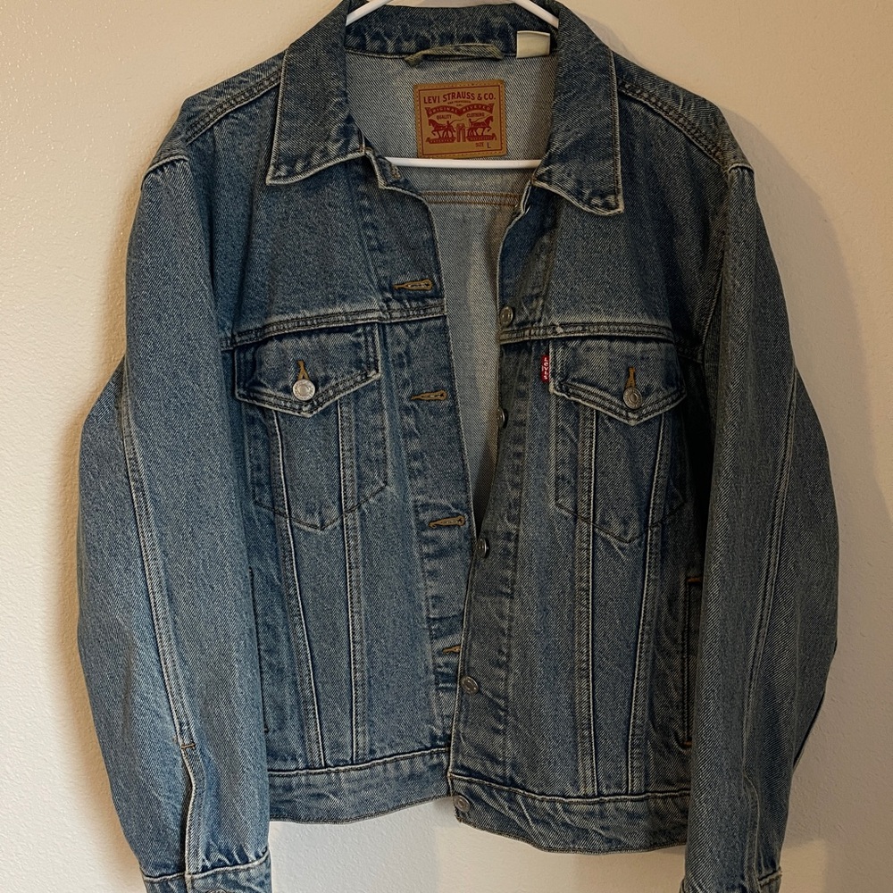 Levi's Classic Light Blue Denim Jean Jacket